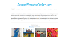 Desktop Screenshot of legendpoppingcorks.com